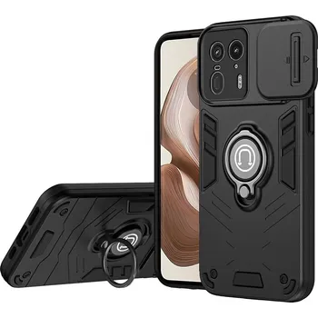 VSECHNONAMOBIL 126192 CAMPROTECT Obal s držákem pro Motorola Edge 50 Ultra černý