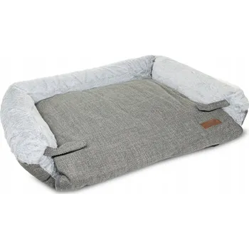 Pelíšek pro psa BARRY KING Pelíšek pro psa rozkládací s zámky 70*60*17 cm, tmavě šedé