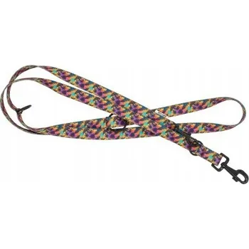 Vodítko pro psa BarryKing Nastavitelná Vodítko s popruhem pro psy, motiv Havaj, 20 mm / 220 cm