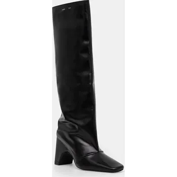 Dámské kozačky Kožené kozačky Coperni Bridge Boot COPSH03857 černá 99X, EUR 39