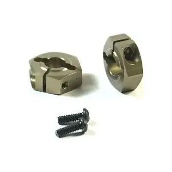 RC náhradní díl SWORKz S14-3 12mm hliníkové unašeče 4,7mm, standard, 2 ks.