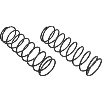 RC náhradní díl SWORKz S14/S12 Competition černé pružiny olej. tlumičů, zadní L2, 57x1.1x9.25mm, 2 ks.