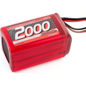 RC náhradní díl NOSRAM XTEC LiFePo 2000 RX-Pack 2/3A Hump – RX – 6.6V