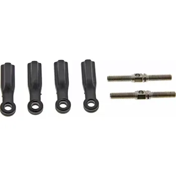 RC náhradní díl GM RACING Nastavitené vrchní zadní ramena, 2 ks.