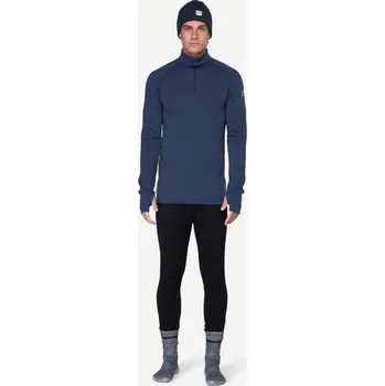 Pánské termoprádlo Pánský rolák Devold Expedition Man Zip Neck Velikost: XXL / Barva: tmavě modrá