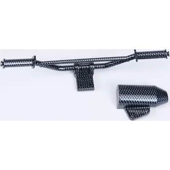 RC náhradní díl GM RACING Řidítka a tlumič v uhlíkovém designu