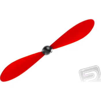RC náhradní díl Kavan Vrtule včetně kuželu 125 x 110mm / 4,9 x 4,3 - červená, 10 ks.