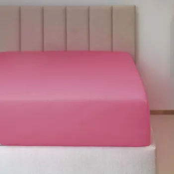 Prostěradlo Prostěradlo jersey č.12 tm.růžová 200x220