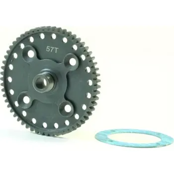 RC náhradní díl SWORKz HET ocelové hlavní ozubené kolo MODUL 0,8, 57 zubů, 1 ks.