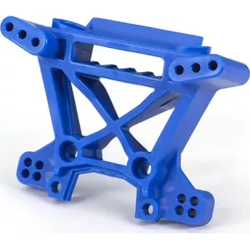 RC náhradní díl Traxxas věž předních tlumičů HD modrá (pro #9080)