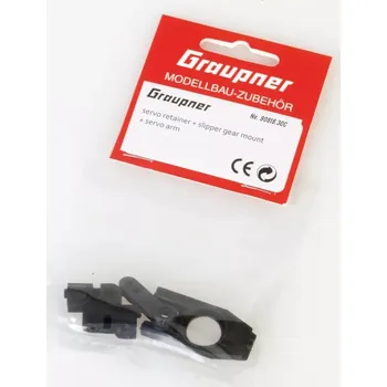 RC náhradní díl GM RACING Držák serva včetně servo páky