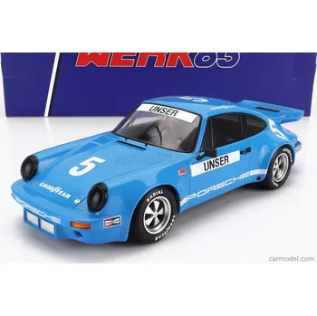 autíčko Werk83 Porsche 911 3.0 Rsr Carrera N 5 Iroc Daytona 1974 Bobby Unser 1:18 Blue