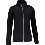 Dámská fleece mikina ALTISPORT ESEFA ČERNÁ 4XL