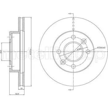 Brzdový kotouč Brzdový kotouč CIFAM (800-838)