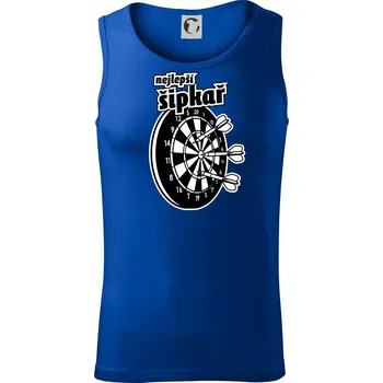 Nejlepší šipkař - Tílko pánské Core - L ( Královská modrá )