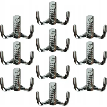 Věšák Věšák, chromovaný šroubovací háček na oblečení