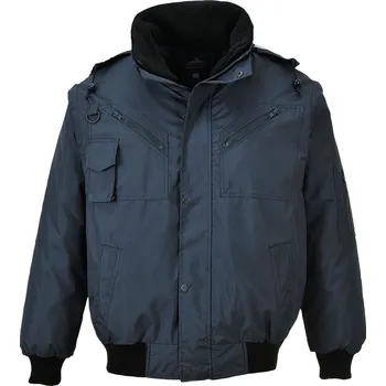 Moto bunda Bunda Bomber 3v1 PORTWEST [F465] Tmavě modrá 2XL XXL