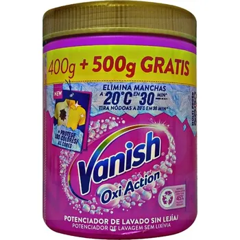 Odstraňovač skvrn Odstraňovač skvrn v prášku Vanish 0,9 l 1 kg