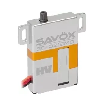 RC náhradní díl SAVOX SG-0212MG 8mm HiVolt digitální servo (5kg-0,10s/60°)