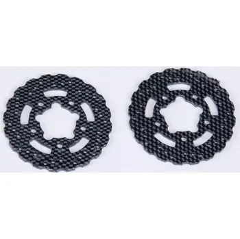 RC náhradní díl GM RACING Brzdový kotouč z uhlíkovým designem