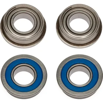 RC náhradní díl Associated FT kuličkové ložiska s límcem 8x16x5mm, 4ks.