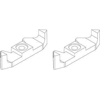 RC náhradní díl Turbo Racing plastová základna předních světel C61 2ks