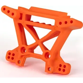 RC náhradní díl Traxxas věž předních tlumičů HD oranžová (pro #9080)