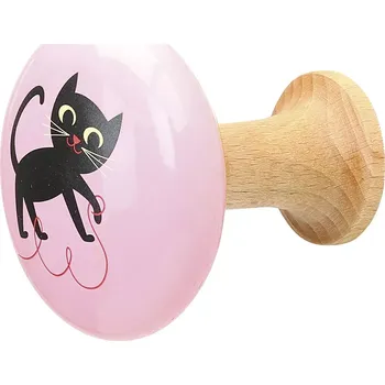 Dřevěná hračka Vilac Dřevěný věšáček 2 ks kočička - poškozený obal