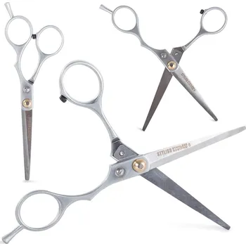 VERK GROUP Profesionální ergonomické kadeřnické nůžky z oceli