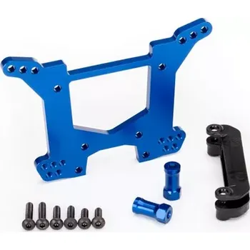 RC náhradní díl Traxxas věž zadních tlumičů hliníková modrá