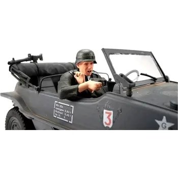 RC model tanku TORRO 1/16 Schwimmwagen, střelec, ručně malovaný, 1 ks.