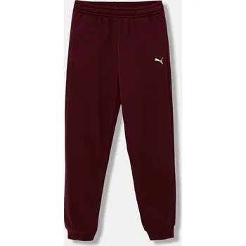 Chlapecké kalhoty Dětské tepláky Puma ESS Sweatpants CL FL 684898 burgundské 93X, vel. 116