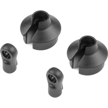 RC náhradní díl XRAY Kompozitní misky tlumičů s kulovými čepy s výstupkem