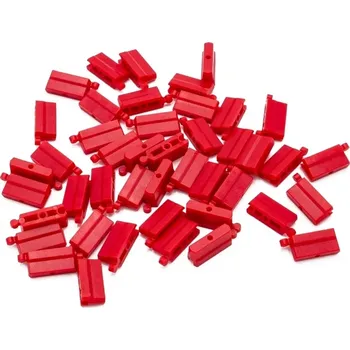 RC náhradní díl Turbo Racing ohraničení tratě, bloky, červené (50 ks.)