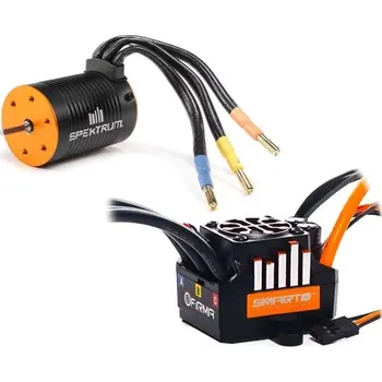 RC náhradní díl Spektrum motor střídavý Firma 6500ot/V, regulátor 100A Smart