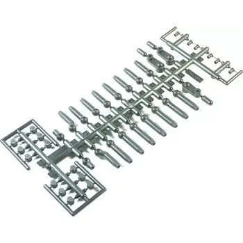 RC náhradní díl SWORKz S12 plastové kloubky a vložky, 1 sada