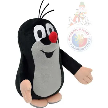 plyšák Moravská ústředna MORAVSKÁ ÚSTŘEDNA Krtek stojící 20cm (Krteček) *PLYŠOVÉ HRAČKY*