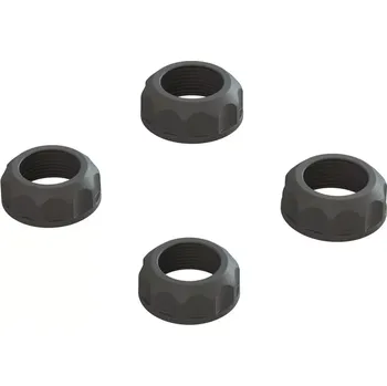 RC náhradní díl Arrma krytka tlumiče černá (4): 4X4