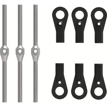 RC náhradní díl OMP M7 sada táhel serv