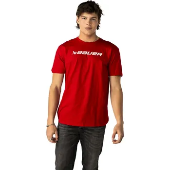 Pánské tričko Pánské tričko Bauer Everyday Tee Red XXL
