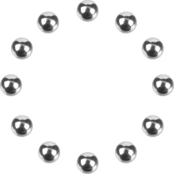 RC náhradní díl Team Corally Precizní Diff. kuličky 1/8 - chromové - 12 ks.
