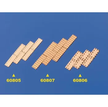 RC náhradní díl Krick Modelltechnik Krick Měděné desky 6x12mm (100)