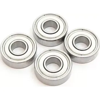 RC náhradní díl SWORKz Competition Professional kuličkové ložiska 5x11x4mm, kovové prachovky, 4 ks.