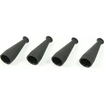 RC náhradní díl SWORKz gumové manžety olejových tlumičů, krátké, 4 ks.