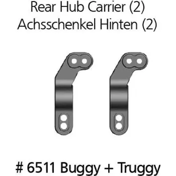 RC náhradní díl DF models Zadní těhlice