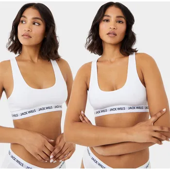 Podprsenka Sportovní podprsenka Jack Wills White 7752059 8 (XS)