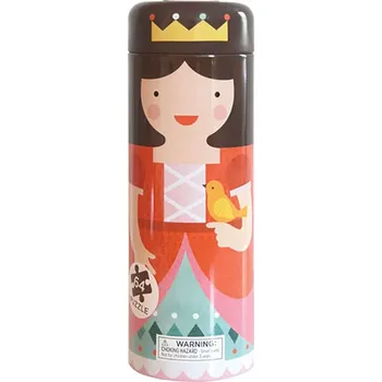 Puzzle Petit Collage Puzzle v tubě Královský hrad - poškozen kovový obal hračky