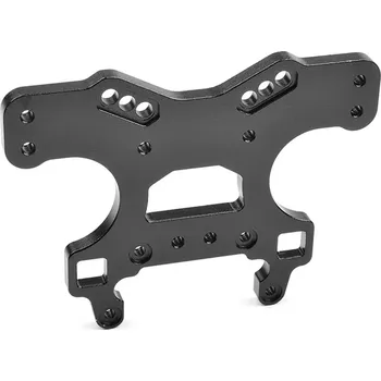 RC náhradní díl Team Corally Hliníkové parohy/držáky tlumiče - MT - přední - 5mm - černá - 1 ks