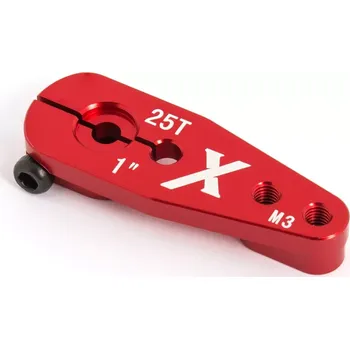 RC náhradní díl Xessories Servo páka 25,4mm - M3 - 25z