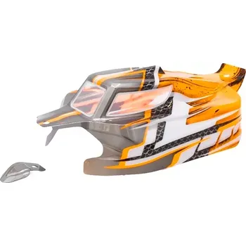RC náhradní díl HOBBYTECH Lakovaná karoserie Spirit NXT EVO RR, oranžová